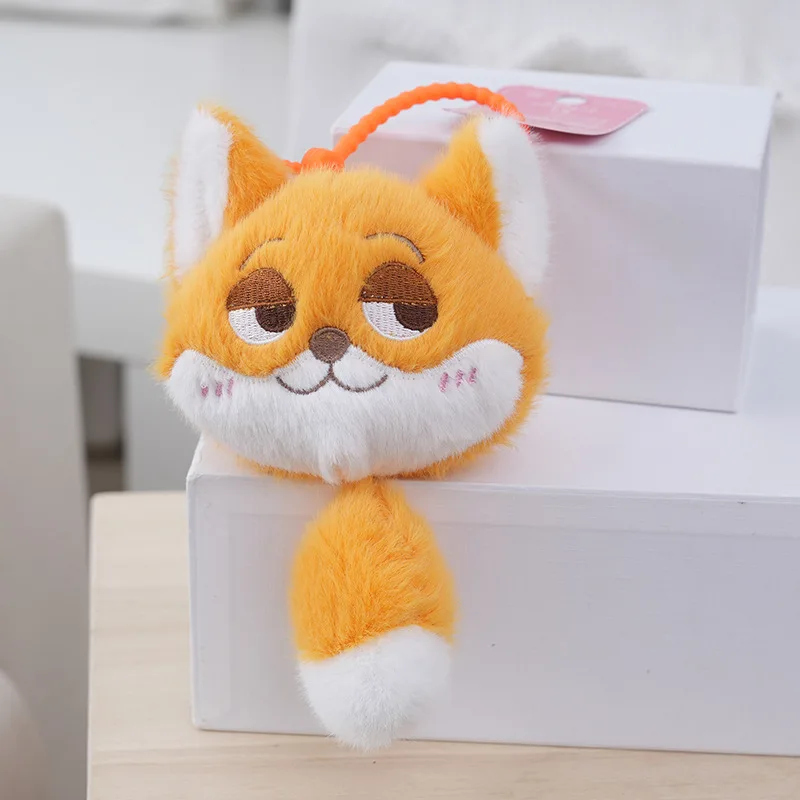 Chaveiro De Pelúcia Zootopia (marrom) De 17 Cm