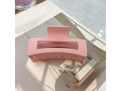 Pinza para el cabello rectangular grande 2026 para mujer, accesorio de moda hecho de resina plástica, garra de 10,5 cm.