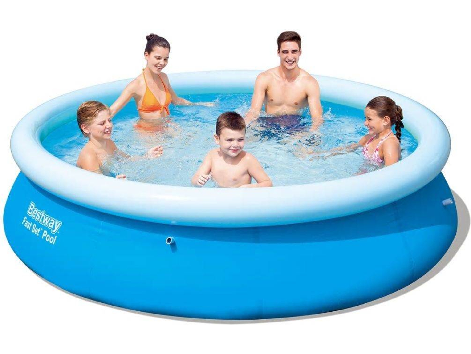 Piscina Hinchable BESTWAY Fast Set Redonda (3853 L - 305 x 76 cm)