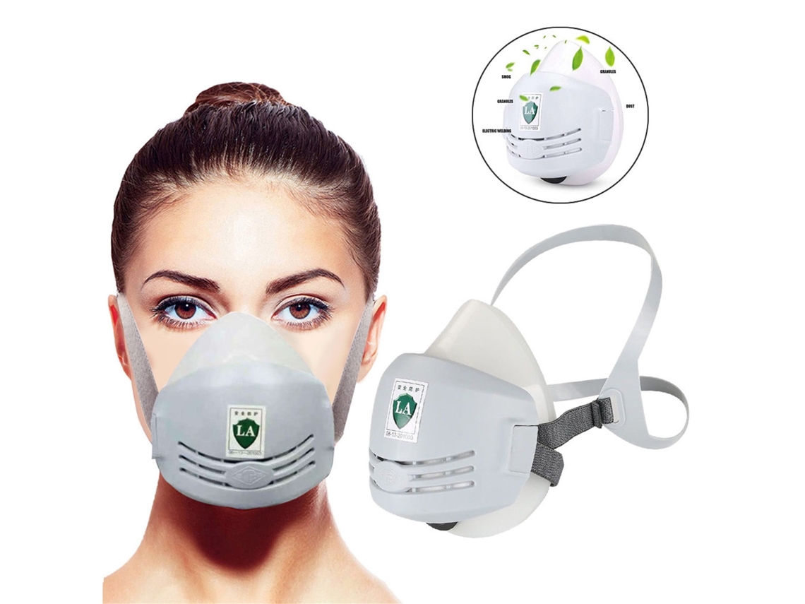 Mascarillas respiratorias reutilizables, aptas para pintura, soldadura, pulido y carpintería. Siurn