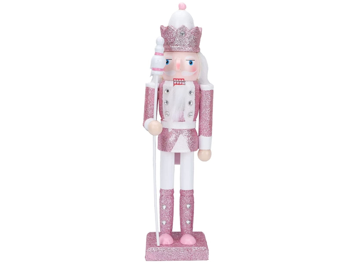 Adorno de Cascanueces Soldado de Nogal