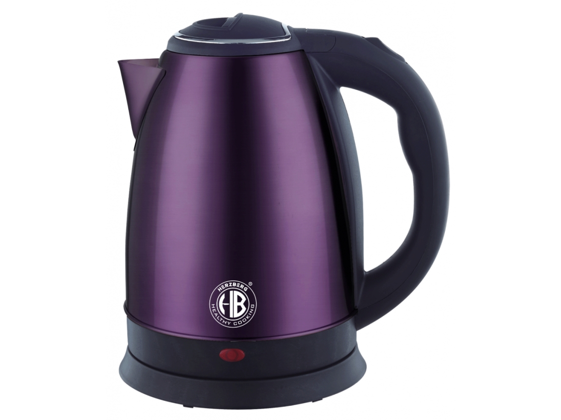 Herzbergchaleira Elétrica 18 L - 1500 W - acero inoxidable - morado