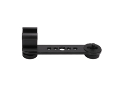 Placa de montaje para zapata fría, soporte de micrófono extensible, soporte de extensión para zapata fría, adaptador de montaje para zapata fría