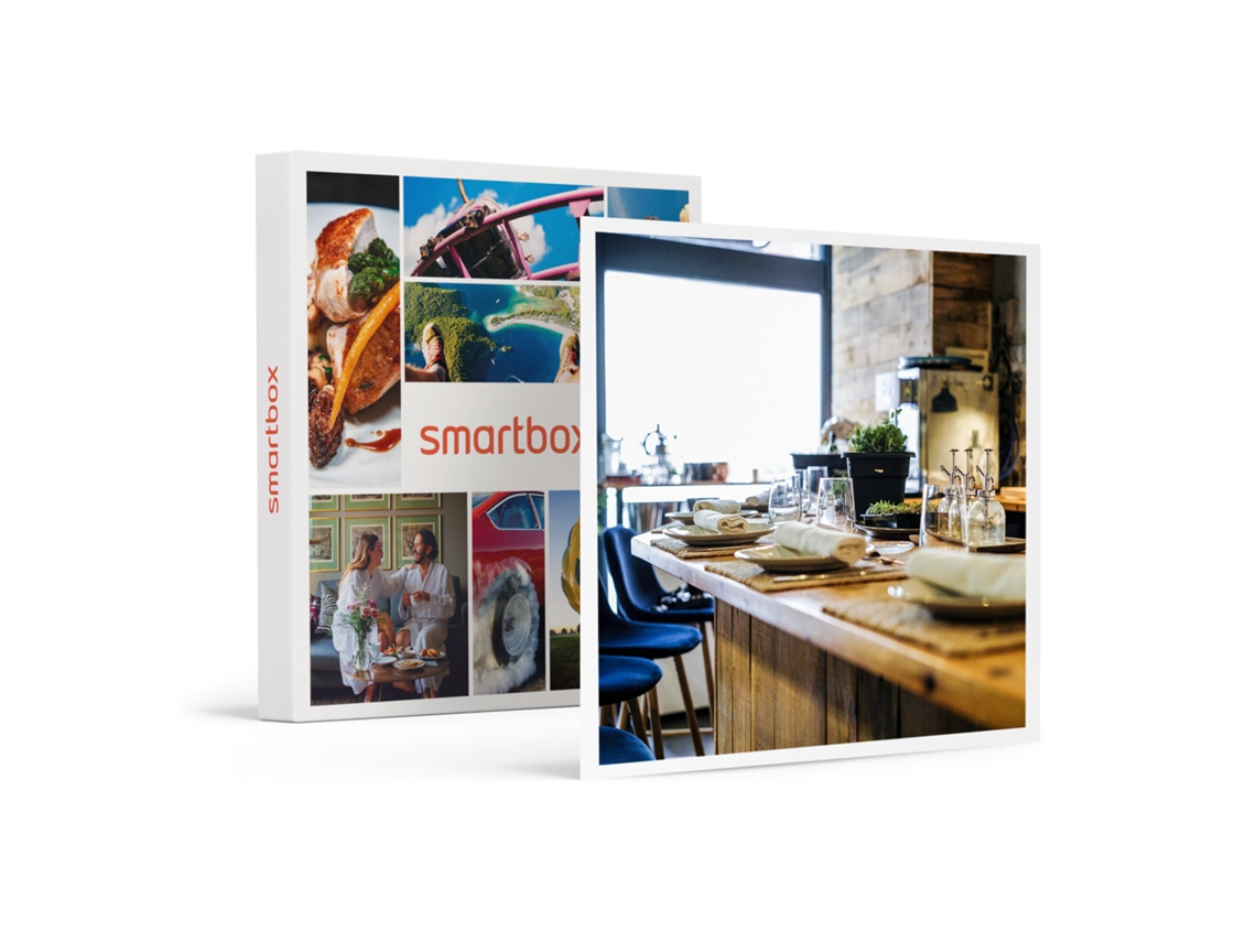 Caja Regalo SMARTBOX Menú Degustación para 2 Personas En Restaurante Abarike Guía Michelin