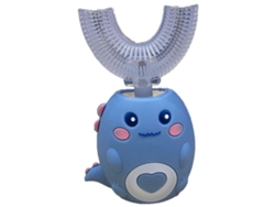 Cepillo De Dientes Eléctrico Infantil En Forma De U Para Niños Y Niñas De 6 A 12 Años, Color Azul Siurn