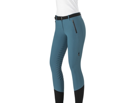Pantalones de montar para mujer Equiline Notirk Teal