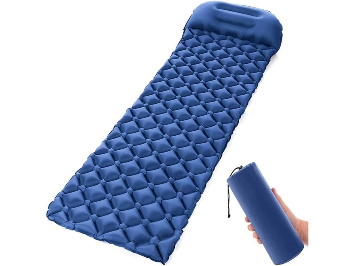 2026-2934-colchón Inflable Para Camping Con Almohada Integrada Ligero Portátil Para Senderismo Y Acampada