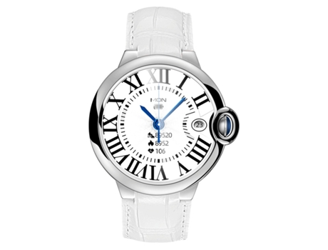 Aw28 Llamadas Bluetooth Multifuncionales Fitness Impermeable Reloj Inteligente Blanco VEANXIN