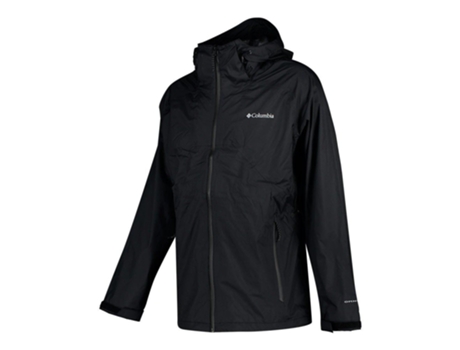 Abrigo para Hombre COLUMBIA Rain Scape Negro para Montaña (S)