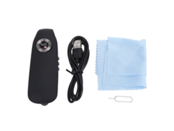 Câmera Corporal Para Moto 1080p Com Clip Magnético 30fps Lente 150° Hd Gravador Portátil 32gb