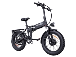 Bicicleta eléctrica RIDSTAR H20 Pro 1000Wx2 48V 23AH 49km/h 112km Freno de disco hidráulico Amortiguador delantero y trasero