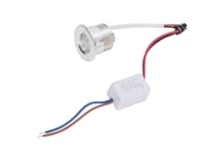2026-foco Empotrado Mini Cob Led Para Techo 3w Cuerpo Plata Ac85-265v Luz Natural 4000k
