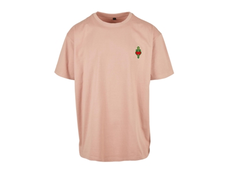 Camiseta para Unisexo MISTER TEE (S - Algodón - Amarillo)