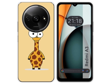 Funda para Xiaomi Redmi A3 TUMUNDOSMARTPHONE Silicona Multicolor