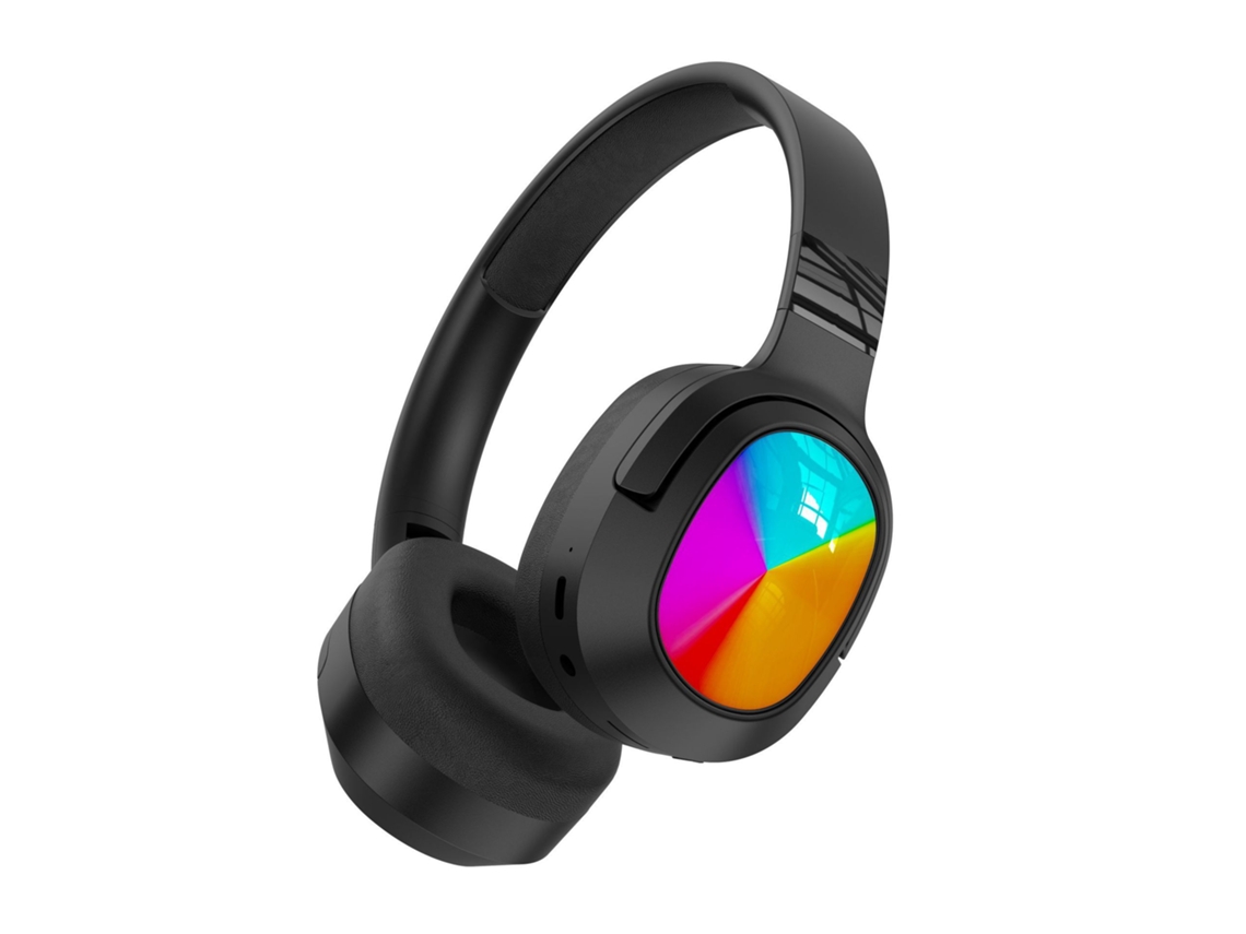 Auriculares Inalámbricos Bluetooth (negros), Plegables, Con Audio Estéreo Y Sonido Envolvente.