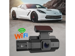Cámara De Salpicadero Para Coche Con Wifi-a88, 3 Pulgadas, 130 W, 1080p Hd, Detección De Movimiento, Monitoreo De Estacionamiento, Dvr Para Coche