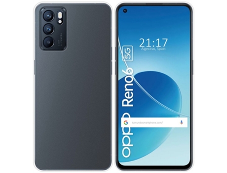 Carcasa Oppo Reno 6 5G TUMUNDOSMARTPHONE Silicona Transparente