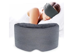 Dan26-máscara Ojos Dormir Ultra Suave Confortable Bloqueo Luz Ajustable Viaje Hogar Leh