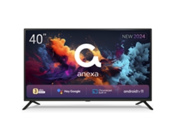 Televisor Smart TV 40 pulgadas FHD. Google Official con Android 11. Televisión TDT-HD - ANEXA SMART40C01FG