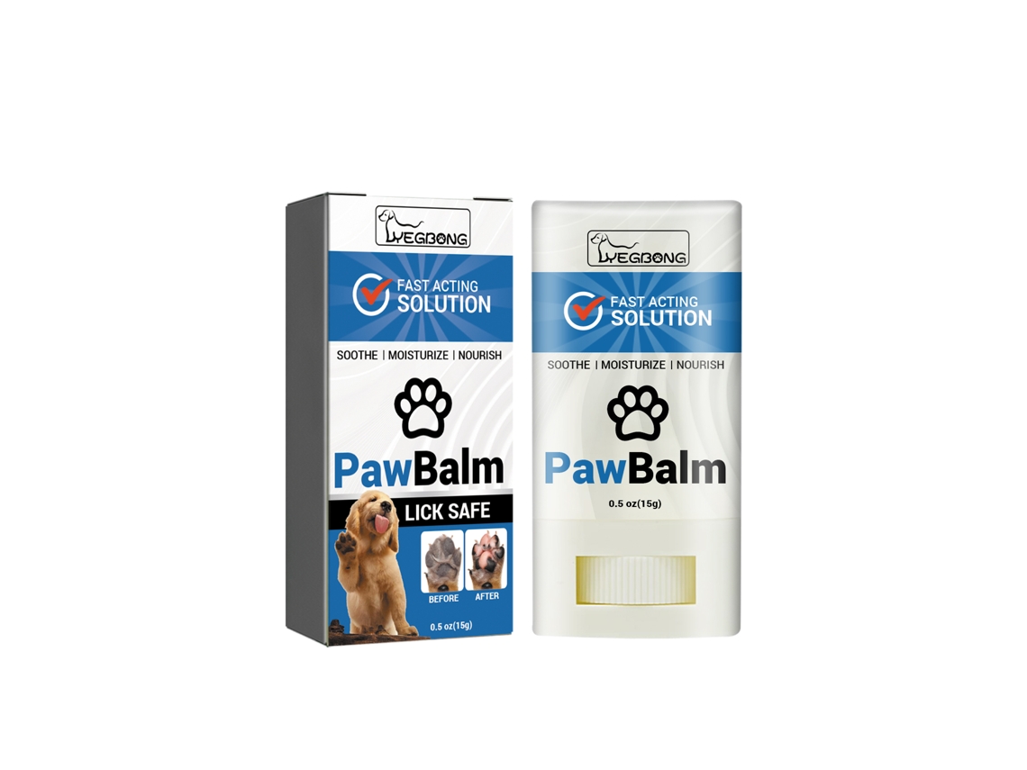 Crema hidratante para almohadillas secas y agrietadas para patas de perro, 15 g.