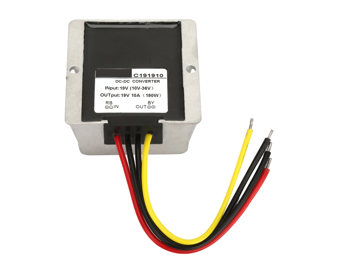 Módulo Regulador Elevador/reductor De Voltaje Automático De 10-36 V A 19 V, 10 A