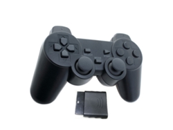 Mando Inalámbrico De 2,4 Ghz, Compatible Con Ps2, Pc Y Android Tv, Con Función De Vibración Y Diseño Ergonómico.