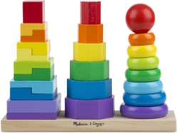 Juguete Educativo MELISSA & DOUG Geometric Stacker Toddler Toy