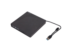 Unidad óptica externa de DVD/CD YANYXR con USB 3.0 Tipo-C, 9,5 mm