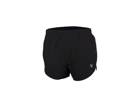 Pantalones Cortos Core, 3 short para Running de Hombre ROGELLI (XS - Poliéster - Negro)