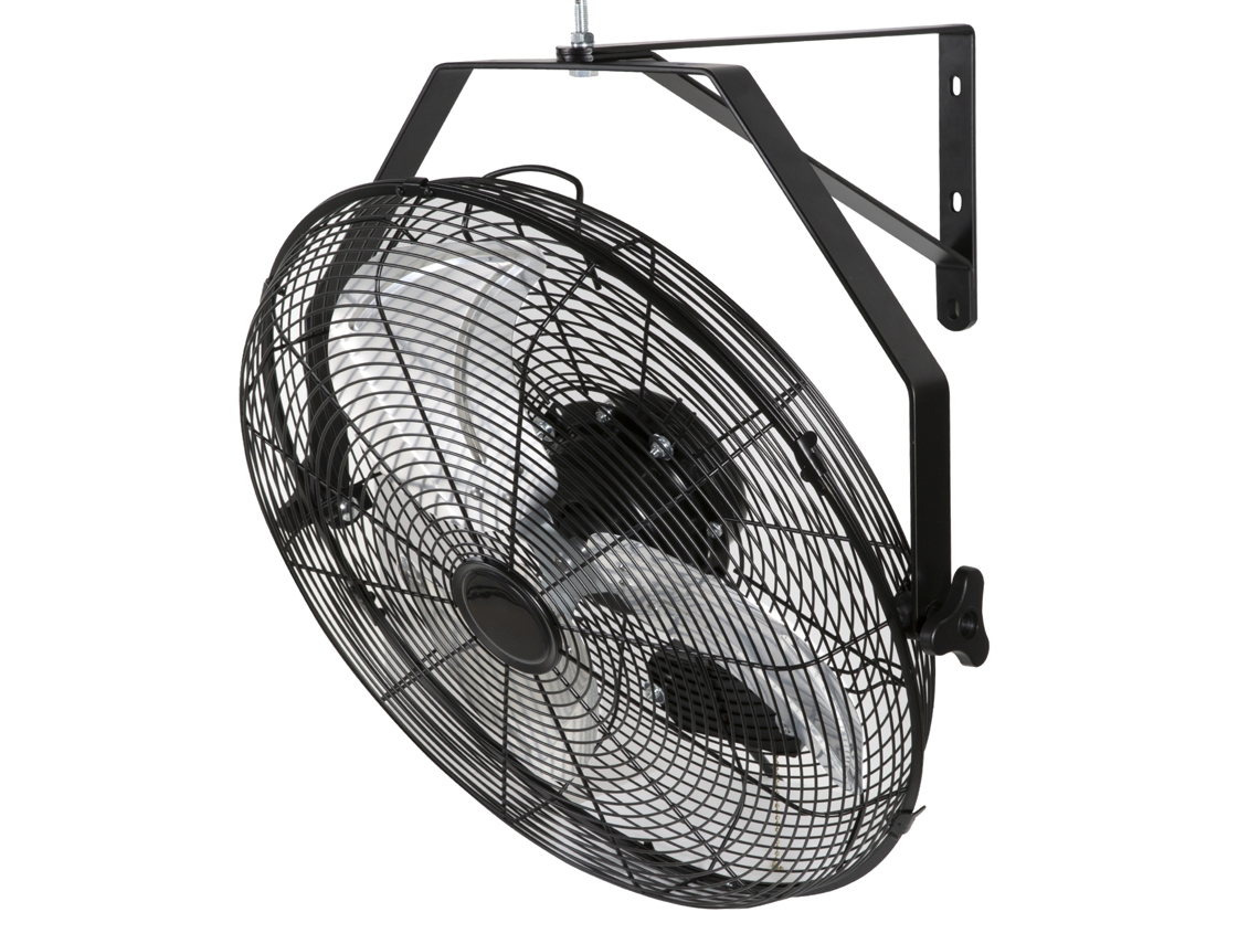 Ventilador de pared Succebuy de 57 cm, resistente al agua IP44, potente flujo de aire.