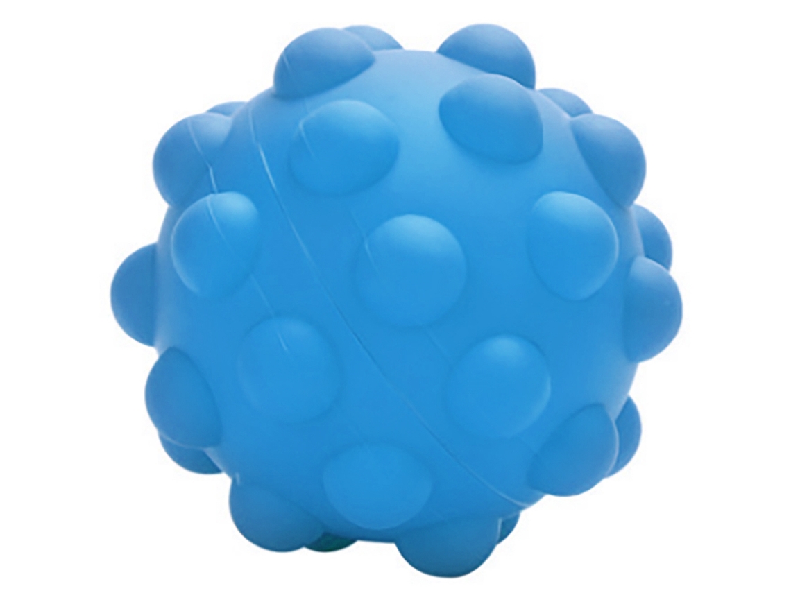 Rebe-juguete Antiestrés Bola Arcoíris Luminosa De Silicona Portable Para Presionar Burbujas, Ideal Para Hogar Y Oficina