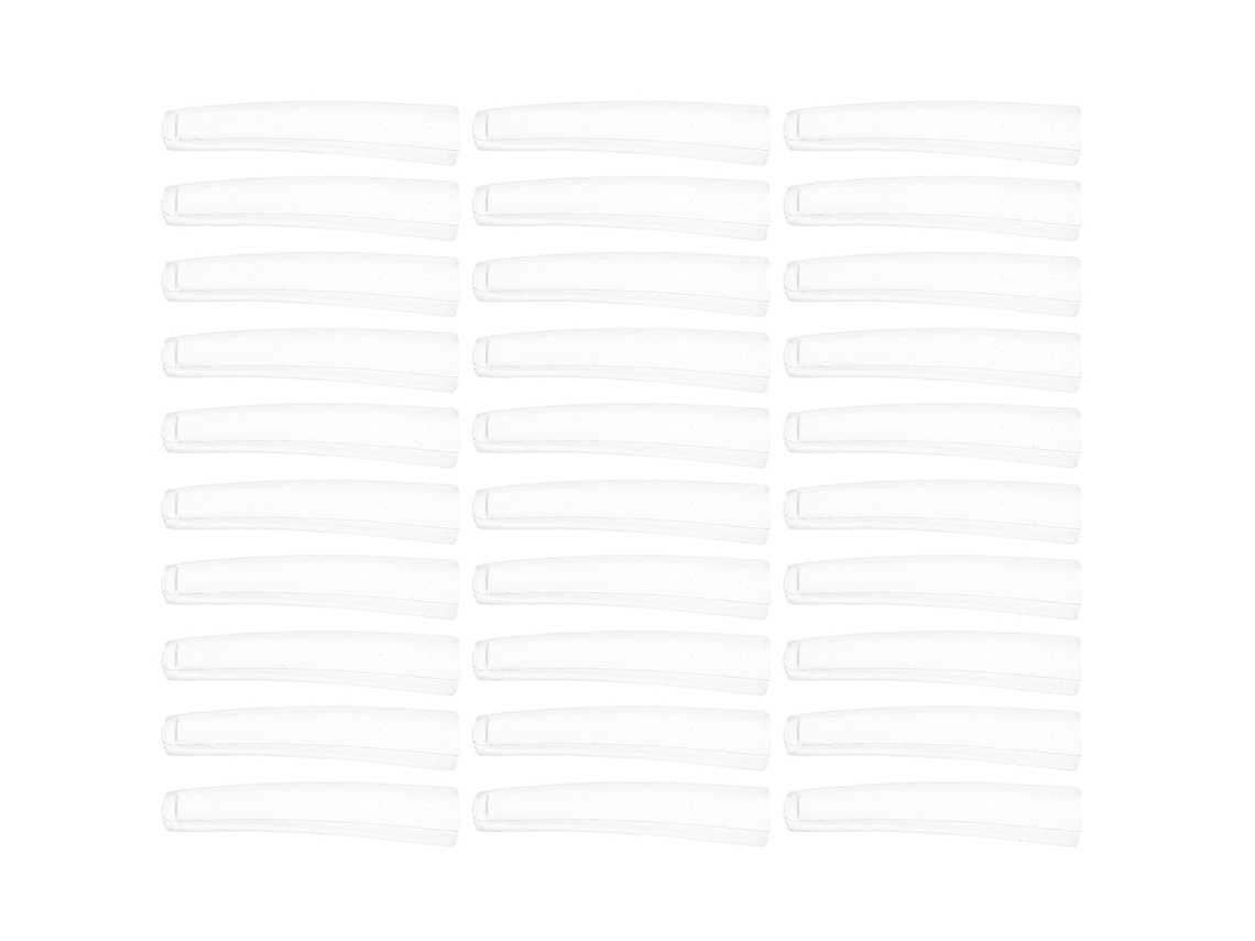200 Protectores De Pinzas De Pvc Transparente