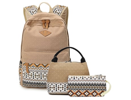 Mochila KOHREE de estudiante de Mochila KOHREE de viaje impermeable de tres piezas