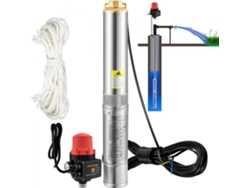 Bomba de pozo profundo de acero inoxidable Tekmaquinas de 750 W y 3,5"