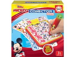 Juego Educativo EDUCA Conector Junior Mickey Mouse (Edad Mínima: 3 Años - 23,5 x 23,5 x 4,7 cm)