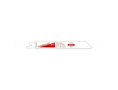 Pack de 5 sierras de sable acero de corte ultra rápido (bosch s 922 bf) largo 150 mm; paso 1,8 mm RUKO