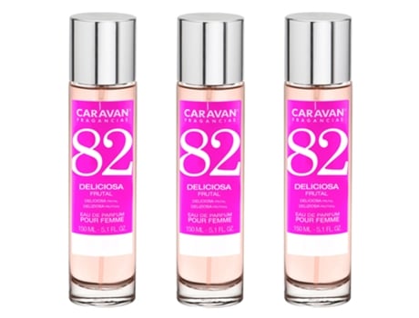 3x CARAVAN Perfume de Mujer Nº82 - 150ml