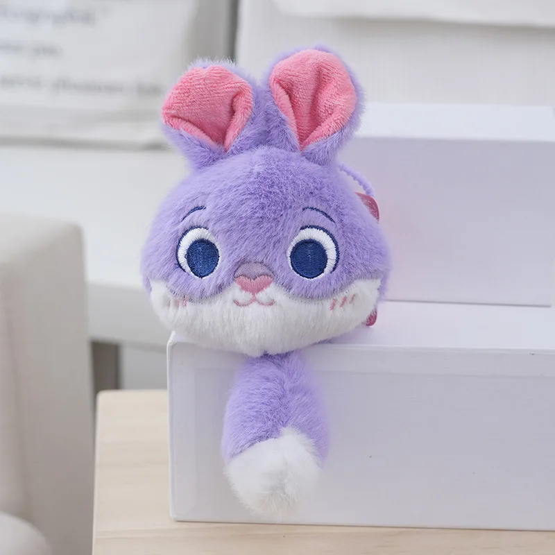 Chaveiro De Pelúcia Zootopia (roxo) De 17 Cm
