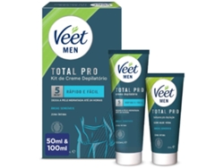 VEET Men Kit Depilación 2 Pasos Zonas Sensibles VEET 150 Ml