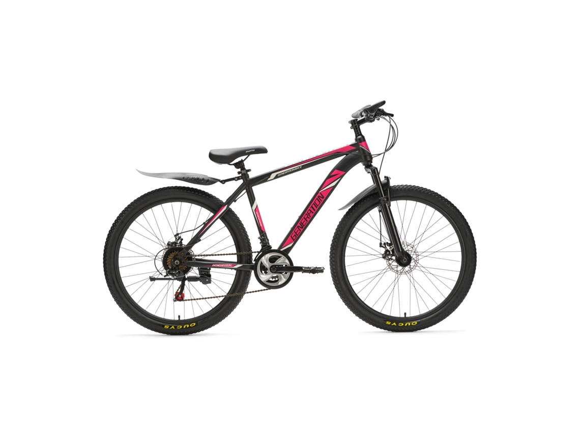 Generation Bicicleta De Montaña 26 Pulgadas Rosa/negro - Guardabarros