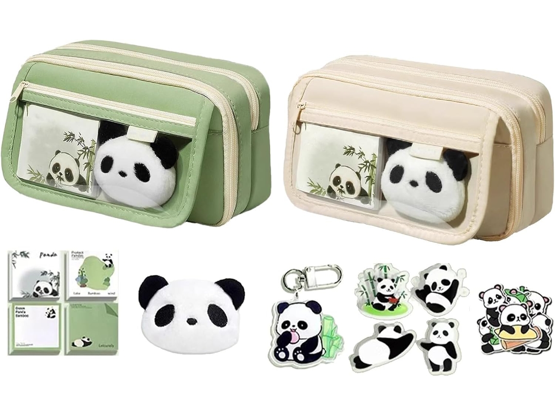Estuche Panda, Estuche Grande, Artículos de Papelería VAYOTOY