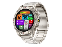Smartwatch Yizhood Kc86 1.43 Inch Llamadas Bluetooth 100 Modos Deportivos Monitorización De Salud 450mah Larga Autonomía (android E Ios - Plata)