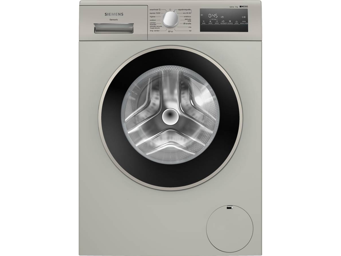 Lavadora SIEMENS WM14N20XEP (9 kg - 1400 rpm - Inox)