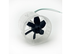 Ventilador conducido M30 Brush Edf de 30 mm con 6 aspas y motor sin núcleo, motor con escobillas CW/CCW para avión de ala fija Micro Jet RC