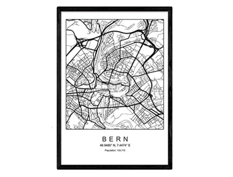 Lámina NACNIC Mapa Bern (A3)