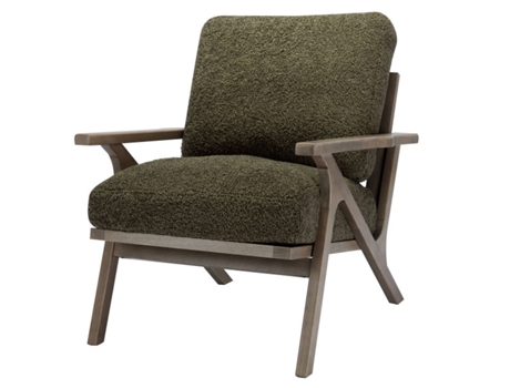Sillón MOLOO Alan (Marrón - Tejido - 74 x 83 x 85 cm)