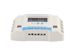 Controlador De Carga Solar 40a Con Pantalla Lcd, Protecciones Eléctricas Y Resistencia A Impactos Para Paneles Solares 12v