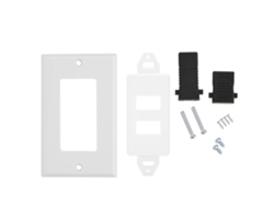 Panel Multimedia De Pared Integrado Con Hdmi Y Usb 3.0, Conector De Audio Y Vídeo De Alta Calidad.
