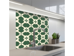 Salpicaderos De Cocina Azulejos - Classic - Verde 80x80 Cm