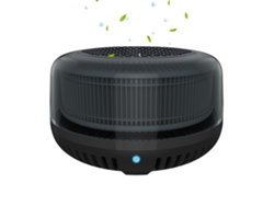 Purificador de aire pequeño para dormitorio, purificador de aire portátil HEPA para automóvil con filtro H13 verdadero e ionizador para polv BISBISOUS